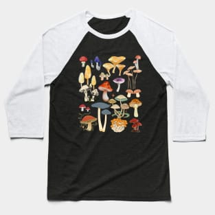 Vintage mushroom Baseball T-Shirt